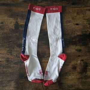 New Figs Compression Socks USA Medical Team L